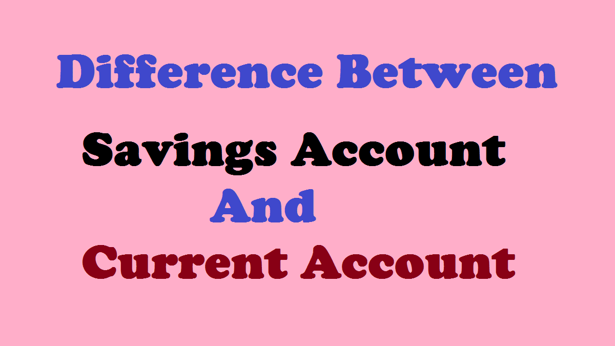 difference-between-savings-and-current-account-in-india