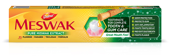 Top Toothpaste In India, Dabur Meswak, Meswak Toothpaste,